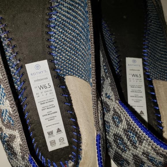 Rothy's Leopard Round Toe Flats Shoes - Picture 8 of 11